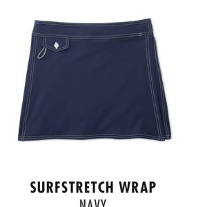NWOT Birdwell surf stretch wrap mini skirt